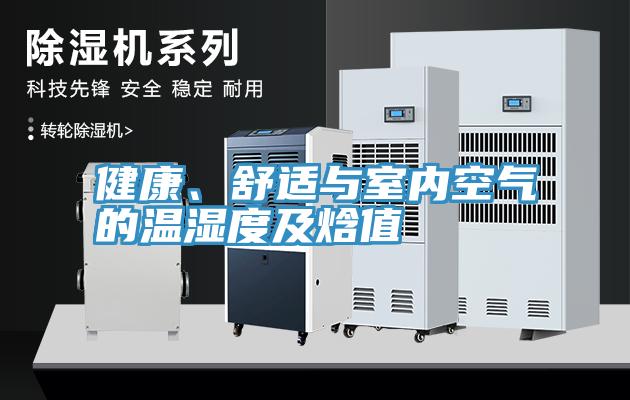 健康、舒適與室內(nèi)空氣的溫濕度及焓值