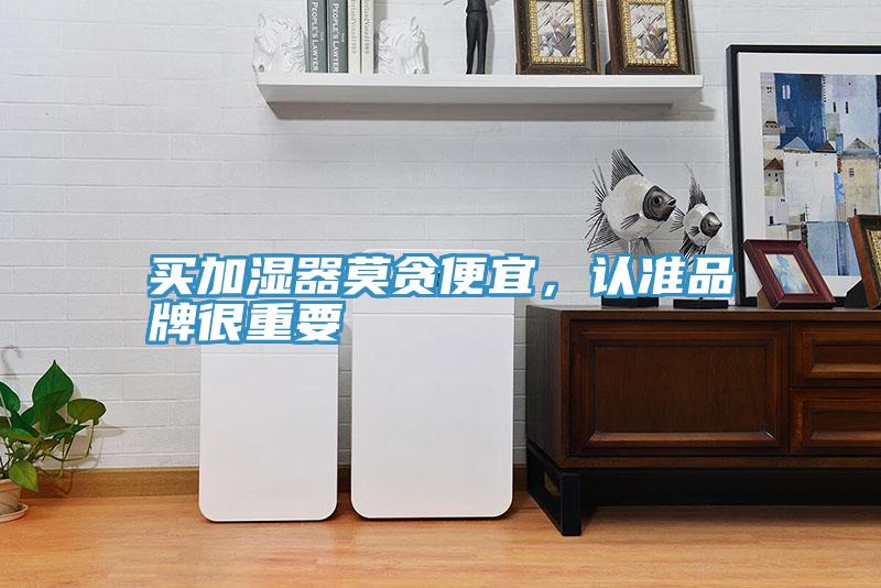 買(mǎi)加濕器莫貪便宜，認(rèn)準(zhǔn)品牌很重要