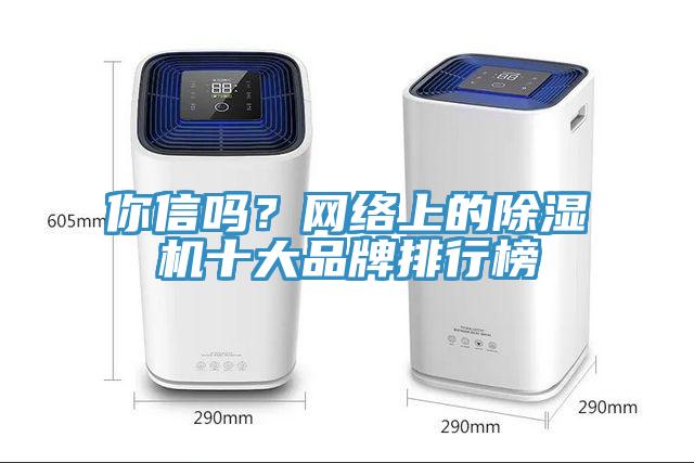 你信嗎？網(wǎng)絡(luò)上的除濕機(jī)十大品牌排行榜