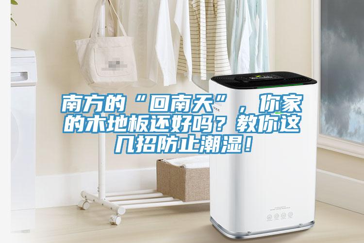 南方的“回南天”，你家的木地板還好嗎？教你這幾招防止潮濕！