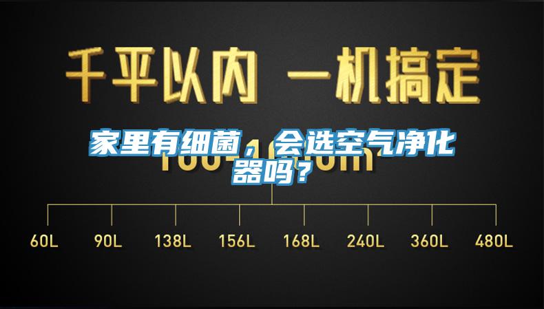 家里有細(xì)菌，會(huì)選空氣凈化器嗎？