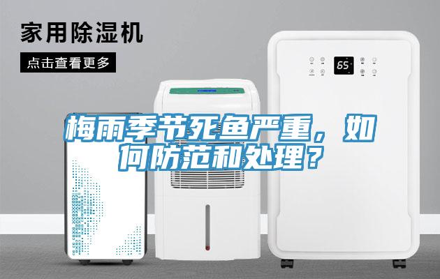 梅雨季節(jié)死魚嚴(yán)重，如何防范和處理？