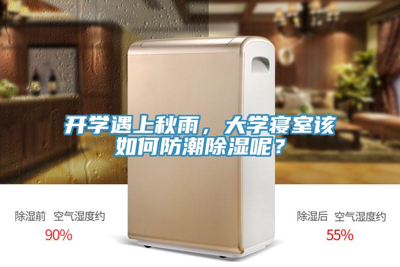 開學(xué)遇上秋雨，大學(xué)寢室該如何防潮除濕呢？