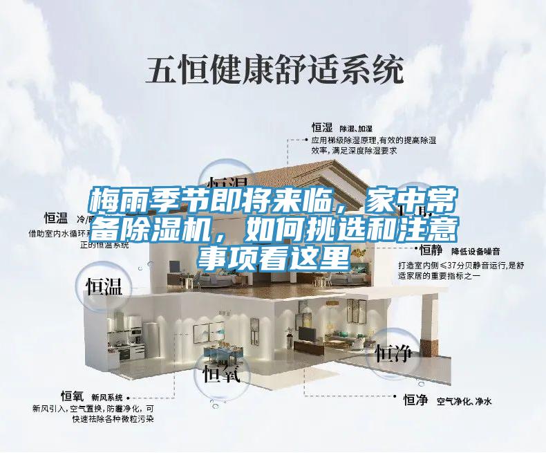 梅雨季節(jié)即將來臨，家中常備除濕機(jī)，如何挑選和注意事項(xiàng)看這里