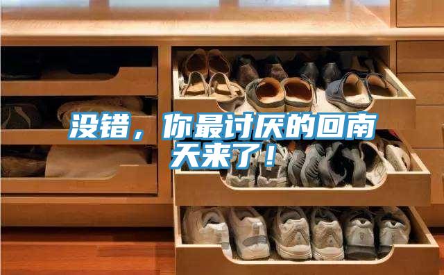 沒(méi)錯(cuò)，你最討厭的回南天來(lái)了！