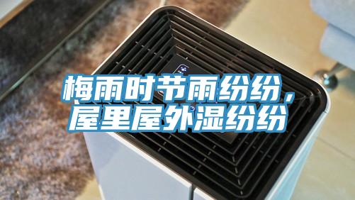 梅雨時(shí)節(jié)雨紛紛，屋里屋外濕紛紛