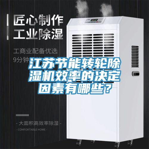 江蘇節(jié)能轉(zhuǎn)輪除濕機(jī)效率的決定因素有哪些？