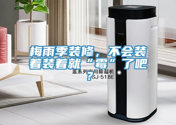 梅雨季裝修，不會(huì)裝著裝著就“霉”了吧？