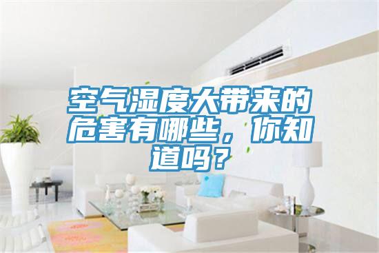 空氣濕度大帶來的危害有哪些，你知道嗎？