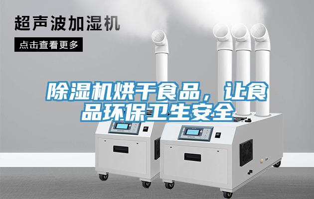 除濕機(jī)烘干食品，讓食品環(huán)保衛(wèi)生安全