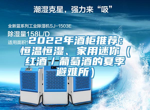 2022年酒柜推薦：恒溫恒濕、家用迷你（紅酒／葡萄酒的夏季避難所）