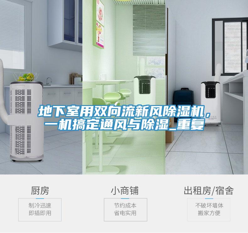 地下室用雙向流新風除濕機，一機搞定通風與除濕_重復