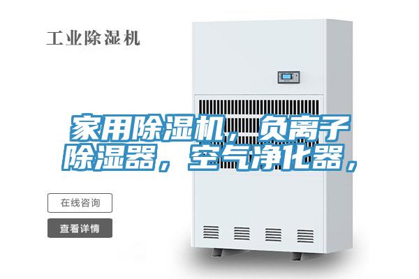 家用除濕機(jī)，負(fù)離子除濕器，空氣凈化器，