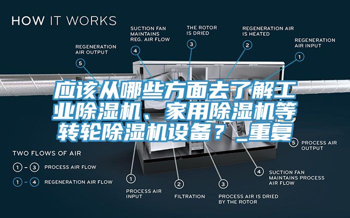 應(yīng)該從哪些方面去了解工業(yè)除濕機(jī)、家用除濕機(jī)等轉(zhuǎn)輪除濕機(jī)設(shè)備？_重復(fù)