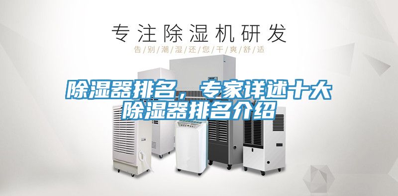 除濕器排名，專家詳述十大除濕器排名介紹