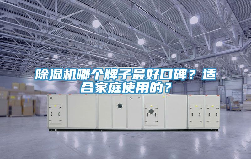 除濕機(jī)哪個(gè)牌子最好口碑？適合家庭使用的？