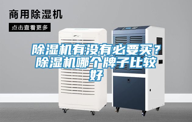 除濕機(jī)有沒(méi)有必要買？除濕機(jī)哪個(gè)牌子比較好