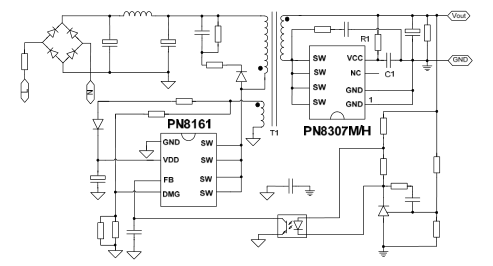 PN8161+PN8307H方案應(yīng)用圖