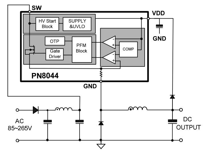 pn8044應(yīng)用電路
