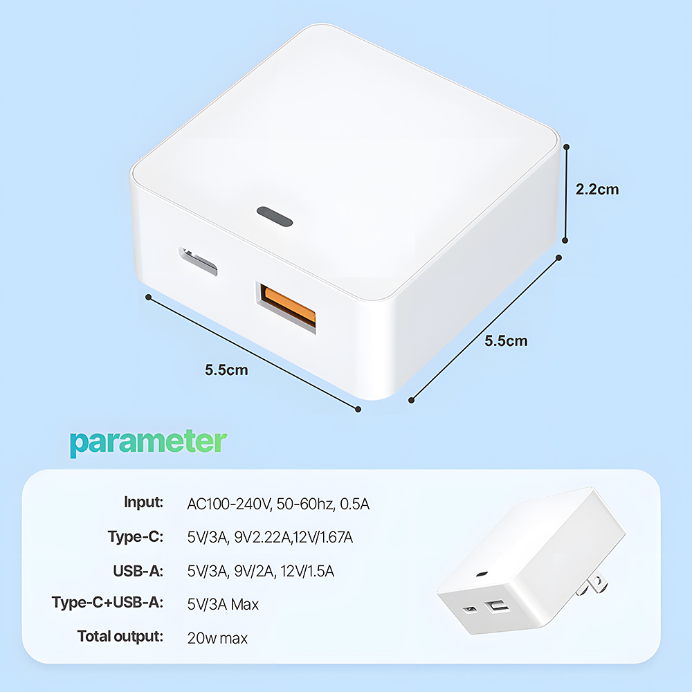 20W Gan充電器